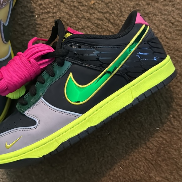 Nike Dunk low what the Duck multicolored size 10 - Picture 8 of 10